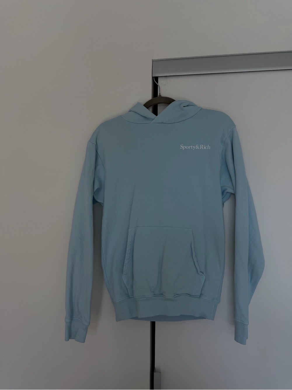Sporty & Rich Baby Blue Hoodie